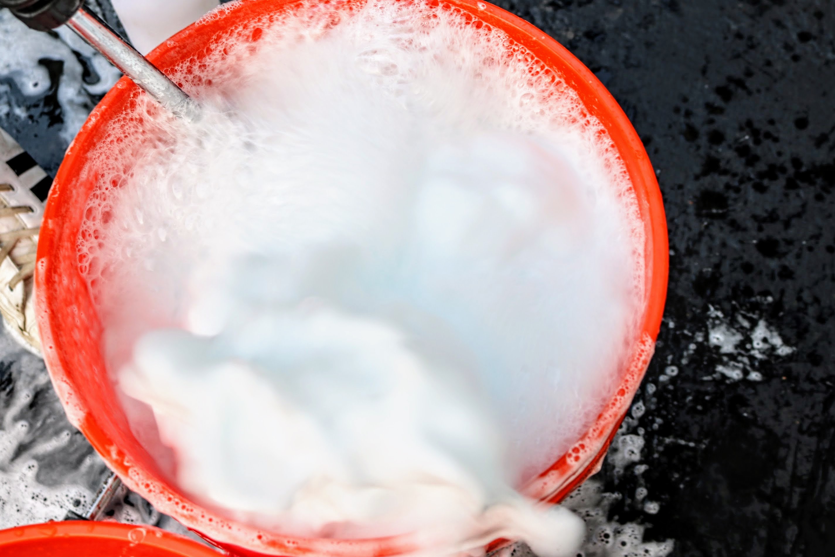 Preparing the WASH bucket