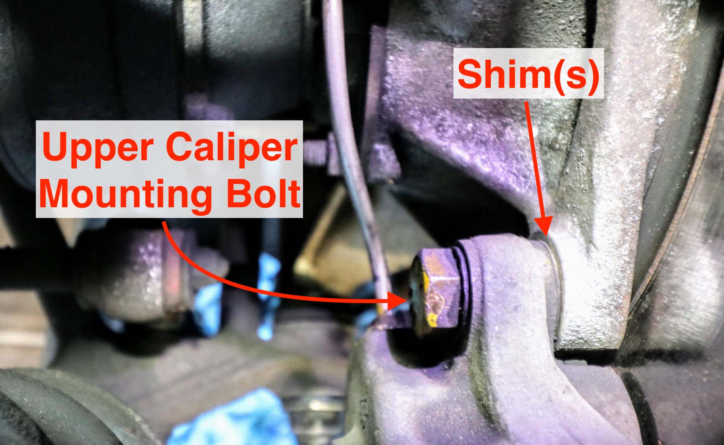 Ferrari Testarossa Brake Pad Replacement Guide Image