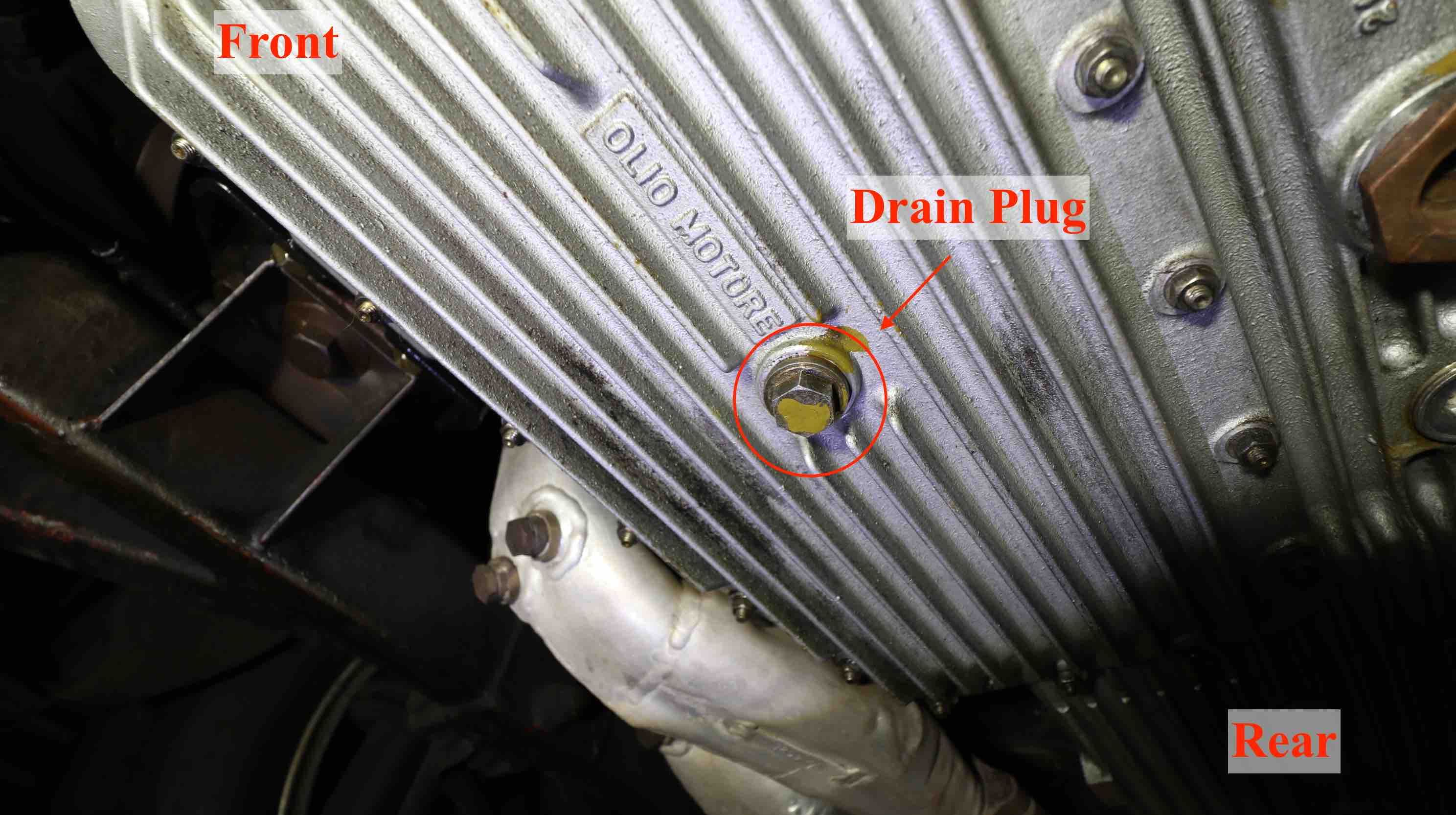 Ferrari Testarossa Engine Oil Change Guide Image
